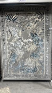 Alfombra Adiva, Tejida a Máquina, Moderna, de Polipropileno, Alfombra Turca, de Alta Calidad, Resistente a las Manchas, de Pelo Largo, para el Hogar - Product Image 5