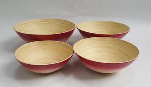 2023 Superventas para el hogar y la cocina Ensaladeras ecológicas naturales de alta calidad Cuenco de bambú Hecho en Vietnam - Product Image 6