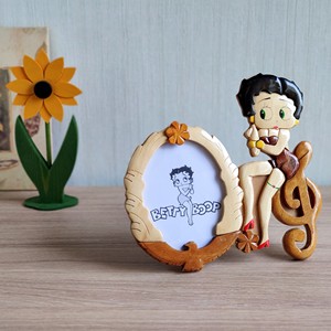 Cadres photo vintage en bois naturel pour bureau, fabrication vietnamienne, vente en gros - Product Image 5