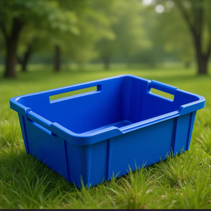 ProfiPlus <b>Stackable</b> <b>Storage</b> <b>Box</b> L235xW150xH125mm Blue PP by ALLIT - Product Image 3