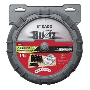 Industrial 10-Inch Table Saw with 25-Inch Rip Capacity 8-Inch 14-Piece Carbide Stacking <b>Dado</b> <b>Blade</b> Set - Product Image 2