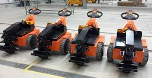 Tracteurs électriques de bas niveau industriels de remorquage de Tugger de palette à vendre - Product Image 6