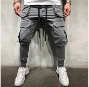Custom 100% Cotton Fleece Jogger Cargo Pant ropa para hombre 2024 pantalón para hombre Camiseta y pantalones - Product Image 4