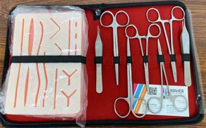 Kit de práctica de sutura Kit de sutura de práctica de entrenador de estudiantes Mahersi - Product Image 4