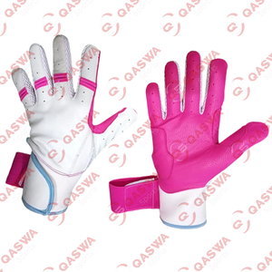 Vente chaude Personnalisé Baseball Softball Frappeur Gants Confortable Longue Manchette avec Paume En Cuir À Prise Forte pour L'entraînement Des Adultes - Product Image 2