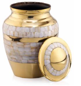 Nuevo hermoso diseño, la urna de madera más vendida, urna de cremación de Metal con colores y tamaños personalizados para el hogar con un tamaño de 6x6 pulgadas - Product Image 6