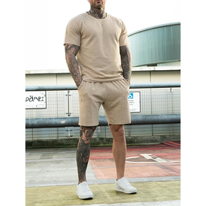 Conjuntos de 2 piezas, chándales informales de invierno para hombre, sudadera Polo de manga larga y pantalones de chándal, conjunto de punto transpirable - Product Image 2