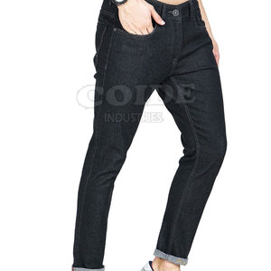 Pantalons en jean lavés de qualité supérieure confortables et respirants pour hommes Dernier design Service OEM Pantalons pour hommes - Product Image 3