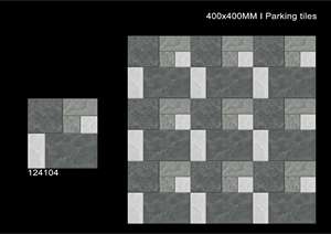 กระเบื้องปูพื้นพอร์ซเลนผิวด้านสำหรับภายนอกอาคาร ขนาด 400x400 มม. รับน้ำหนักได้มาก เหมาะสำหรับปูพื้นที่จอดรถ - Product Image 2
