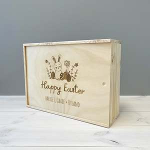 Easter Egg Bunny Decorative Storage <b>Box</b> for Keepsakes - Product Image 4