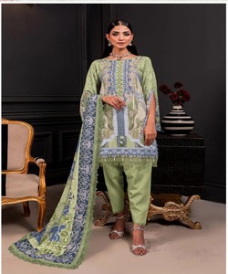 Venta al por mayor fabricante de talla grande vestido modesto ropa islámica Dubai Abaya elegante Lino invierno Abaya musulmán mujeres conjunto - Product Image 3