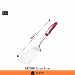 ที่ตักอาหารสแตนเลสคุณภาพสูง SS 306 ผิวกระจก แบบมีร่อง น้ำหนักเบา ทนทาน ใช้กับเตาอบได้ ล้างในเครื่องล้างจานได้ อุปกรณ์ครัว - Product Image 3