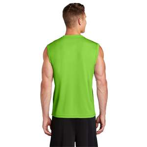 Directo de fábrica Logotipo personalizado Muscle Fit Tank Tops XL Compresión Ropa deportiva Camiseta Spandex Lavado sin costuras Gimnasio Algodón Casual - Product Image 6