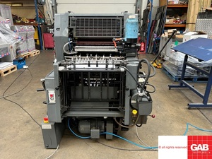 Cheap Heidelbergg GTO 52 Offset Printing <b>Machine</b> ONE Colour GTO 52 with numbering & perforation Made in Germany - Product Image 3