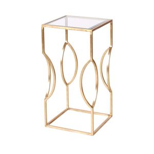 Two Tier <b>Black</b> Round Metal <b>End</b> <b>Table</b> with Minimal Modern Design for Stylish Living Rooms and Functional Home Decor - Product Image 1