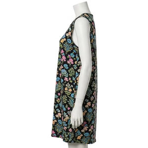 Robe décontractée sans manches à imprimé numérique écologique en polyester respirant et léger pour femmes, tenue d'été pour la plage et le quotidien - Product Image 5