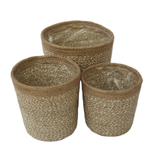 Bán Sỉ Chậu Ươm 100% Dây Đay Thân Thiện Với Môi Trường Hấp Dẫn Chậu Ươm Nhiều Màu Tùy Chỉnh Hoàn Toàn Xuất Khẩu Từ Bangladesh - Product Image 2