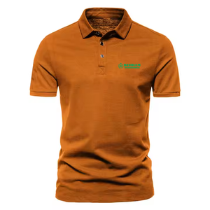 Polo Personalizable de Manga Corta de Secado Rápido para Hombre, Marca Propia, para Golf, Hecho de Poliéster, Diseño de Punto Sólido - Product Image 1