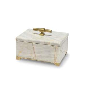 Caja de almacenamiento de madera tallada a mano con tapa de celosía organizador decorativo contenedor soporte de joyería cofre de almacenamiento rústico multiusos - Product Image 6