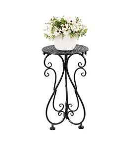 Elegant designer <b>metal</b> flower <b>stand</b> with artistic handwork for garden events home living rooms or rustic wedding decor - Product Image 4