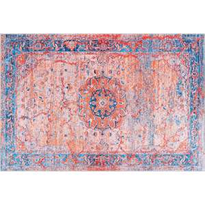 <b>Rug</b> Weavers RW2165 Mahal Apricot Traditional Washable <b>Rug</b> Dropshipping Wholesale Washable Chenille 10 Sizes - Product Image 4
