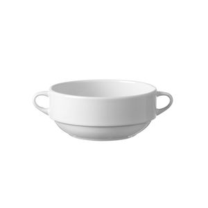 Nuovo Coperchio per Tazza da Zuppa Hendi da 160mm 0.34L, Colore Bianco, per Zuppe e Stufati - Product Image 1