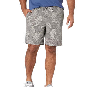 Plus Size <b>Men</b> Beach <b>Shorts</b> Wholesale Custom Breathable <b>Men</b> Cotton <b>Shorts</b> <b>Elastic</b> <b>Waist</b> Side Pockets Fitness Gym <b>Shorts</b> - Product Image 1