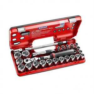 Juego de Llaves de Trinquete Extensibles Facom de 1/2'' Métricas de 6 Puntas (21 Piezas) Kit de Herramientas de Alta Calidad - Product Image 2