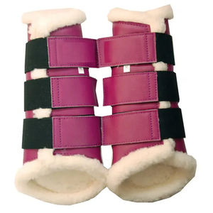 Bottes de sport pour chevaux personnalisées multicolore OEM logo bottes de tendon élastiques légères en néoprène protège-jambes attelle bottes de sécurité pour tendons - Product Image 3