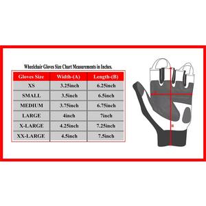 Gants de course en cuir de mouton de qualité supérieure Gants d'hiver personnalisables avec une excellente prise antidérapante pour les utilisateurs de fauteuils roulants - Product Image 4