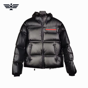 EMPIRE TREND WEARS, chaqueta acolchada clásica personalizable para hombres y mujeres, cuello levantado transpirable, cierre de cremallera, letra frontal inteligente - Product Image 3