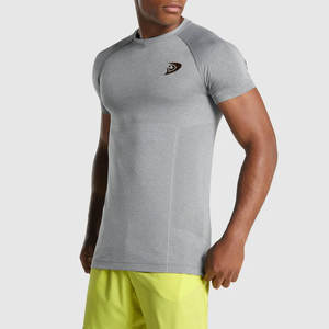 Camiseta Deportiva de Manga Corta para Hombre, Tejida, Estampada, de Secado Rápido y Transpirable, al por Mayor - Product Image 3