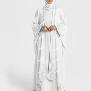 2026 Outer Wear Islamic Clothing Abaya <b>Women</b> Muslim Dress Abaya Belt Waist Baggy <b>Kaftan</b> Wholesale Abaya 2023 Silk Custom - Product Image 4