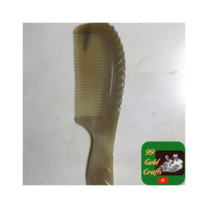 Peine de cuerno natural hecho a mano, peine de barba de Búfalo, peine de pelo pulido duradero, artesanía de larga duración, Ideal para suministro al por menor y al por mayor - Product Image 2