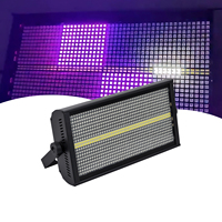 Barre de lumière LED 350W 4-en-1 800 RGB à partitionnement, Stroboscope Super Lumineux, Projecteur de Scène DJ, Contrôle DMX, Effets d'Éclairage pour Bar, Discothèque et Fêtes