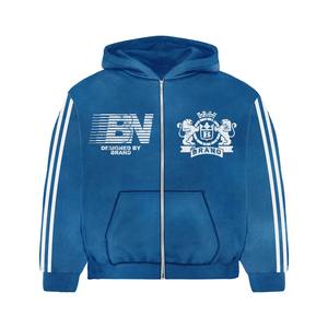 ชุดวอร์มสำหรับผู้ชายผลิตจากวัสดุเนื้อนิ่มงานปักโลโก้ออกแบบได้ตามต้องการทันสมัย - Product Image 1