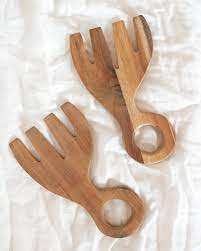 Juego de Utensilios de Cocina para Servir Ensaladas de Madera Vegetal, Excelente Calidad, para Bodas, Fiestas, Vajilla para el Hogar, Juego de Servidores para Mezclar Ensaladas - Product Image 4