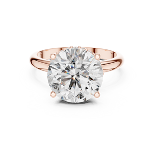 Anillo de Compromiso y Matrimonio de Lujo para Mujer con Diamante Solitario y Engaste de Puntas, Certificado IGI, 18 Quilates, STC DIAMONDS - Product Image 5