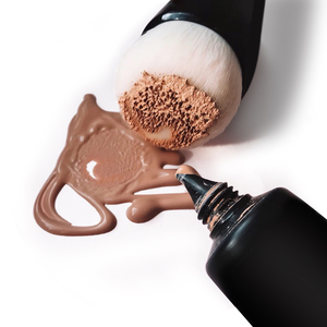 Dernier <span class=keywords><strong>pinceau</strong></span> de maquillage de fond de teint Vente en gros au détail Base <span class=keywords><strong>Correcteur</strong></span> Contour Crème liquide Outil de maquillage Pinceaux Logo - Product Image 4