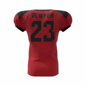 Uniforme de football américain personnalisé de haute qualité Tissu respirant Uniforme de football imprimé par sublimation Kit d'équipe personnalisé - Product Image 5
