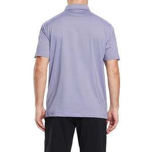 Polo informal de negocios para hombre, camisetas de manga corta en blanco lisas negras, camiseta de Golf deportiva con logotipo bordado con impresión personalizada - Product Image 3