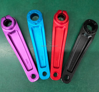 Pédalier VTT 175 mm, axe 24 mm, aluminium 6061-T6, fixation directe 3 boulons, compatible 9-12 vitesses