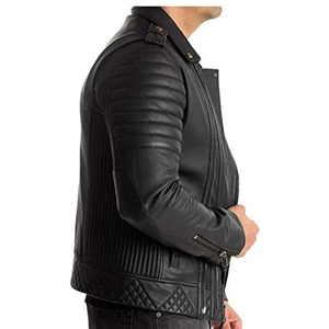 Avirex de talla grande auténtico deporte casual cuero genuino traje de vuelo chaqueta hombres solapa piel de oveja francés piel de cordero chaquetas universitarias - Product Image 2