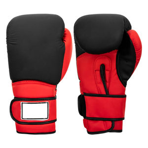 Guantes de boxeo deportivos superventas para hombre, guantes de boxeo blancos de cuero PU de 12oz para entrenamiento de guantes de boxeo MMA - Product Image 1