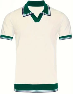 Polo a la moda para hombre, Polo de manga corta cómodo de verano para hombre, Polo cómodo transpirable para hombre, venta al por mayor - Product Image 1