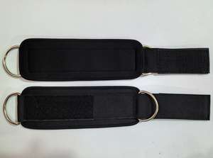 Bandes de résistance pour chevilles, manchons réglables, entraînement de force, yoga, fitness pour les jambes, les fessiers, mise en forme musculaire, comprend un rangement en filet - Product Image 6