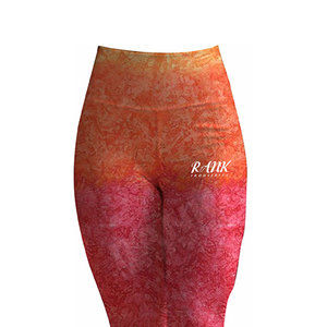 Ideal For Yoga Wear And Gym Workouts Elastic Waist Yoga Leggings Comfortable Women's Leggings With Soft Stretch <b>Fabric</b> - Product Image 3