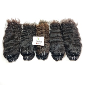 100% cheveux du temple indien produit vague de cheveux naturels cuticule vietnamienne crue alignée double dessiné vendeur vierge faisceaux bruts indiens - Product Image 5