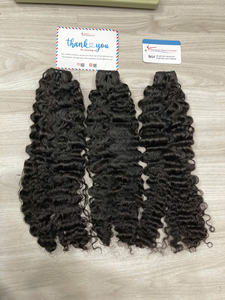 Extensiones de Cabello Natural Virgen en Oferta 2025, Color Natural, Rizo Birmano al Vapor, Trama de Máquina, Sin Enredos, Sin Caída, Venta al por Mayor, Vietnam - Product Image 6