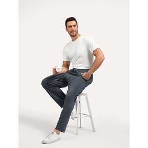 Pantalon large pour homme en bambou de qualité supérieure, respirant - Product Image 6